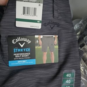 Callaway Men's Performance Golf Shorts - Gray